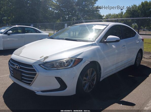 5NPD84LF0HH138816 2017 HYUNDAI ELANTRA White Front left