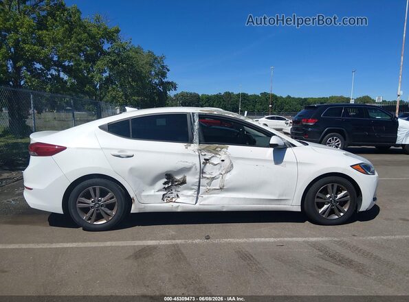 5NPD84LF0HH138816 2017 HYUNDAI ELANTRA White Rear interior view