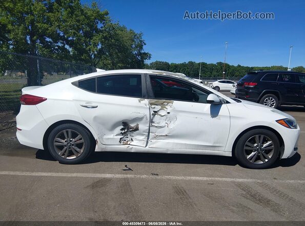 5NPD84LF0HH138816 2017 HYUNDAI ELANTRA White Front view