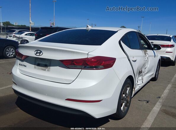 5NPD84LF0HH138816 2017 HYUNDAI ELANTRA White Rear right
