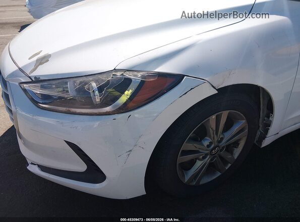 5NPD84LF0HH138816 2017 HYUNDAI ELANTRA White 