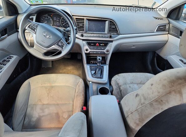5NPD84LF0HH168799 2017 HYUNDAI ELANTRA Серебряный 