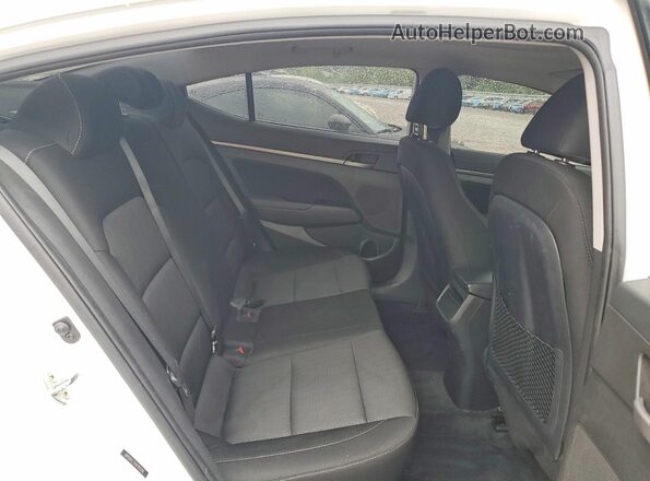 5NPD84LF0HH185280 2017 HYUNDAI ELANTRA White Rear seats view