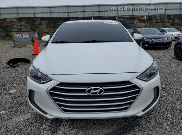 5NPD84LF0HH185280 2017 HYUNDAI ELANTRA White Front view