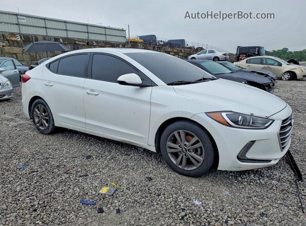 5NPD84LF0HH185280 2017 HYUNDAI ELANTRA White Front right