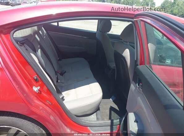 5NPD84LF0HH185943 2017 HYUNDAI ELANTRA Red Widok naklejki z numerem VIN