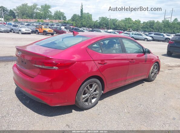 5NPD84LF0HH185943 2017 HYUNDAI ELANTRA Red Tył prawy