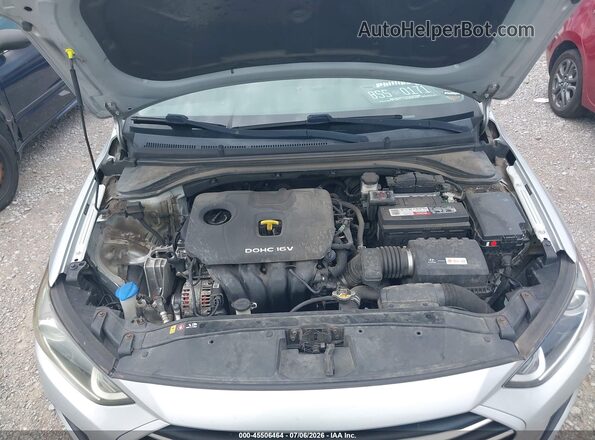 5NPD84LF0JH219630 2018 HYUNDAI ELANTRA Silver Widok z tyłu