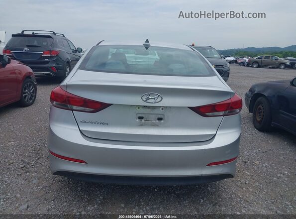 5NPD84LF0JH219630 2018 HYUNDAI ELANTRA Silver 