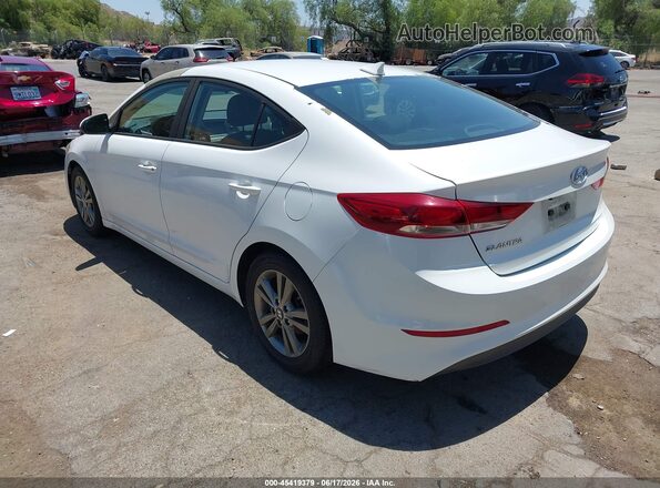 5NPD84LF0JH220521 2018 HYUNDAI ELANTRA White 
