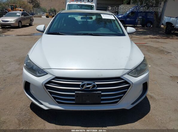 5NPD84LF0JH220521 2018 HYUNDAI ELANTRA White 