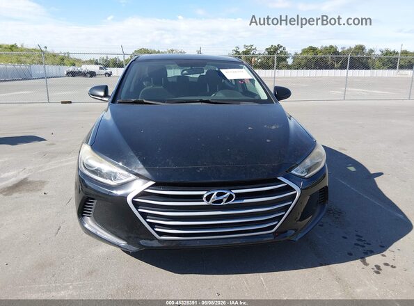 5NPD84LF0JH236153 2018 HYUNDAI ELANTRA Black Vista del cuadro de instrumentos