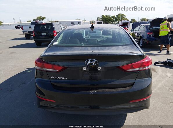 5NPD84LF0JH236153 2018 HYUNDAI ELANTRA Black 