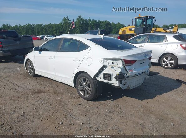 5NPD84LF0JH278015 2018 HYUNDAI ELANTRA White Tył lewy