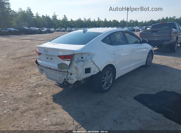 5NPD84LF0JH278015 2018 HYUNDAI ELANTRA White Tył prawy