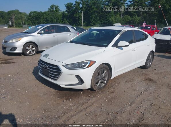 5NPD84LF0JH278015 2018 HYUNDAI ELANTRA White Przód lewy