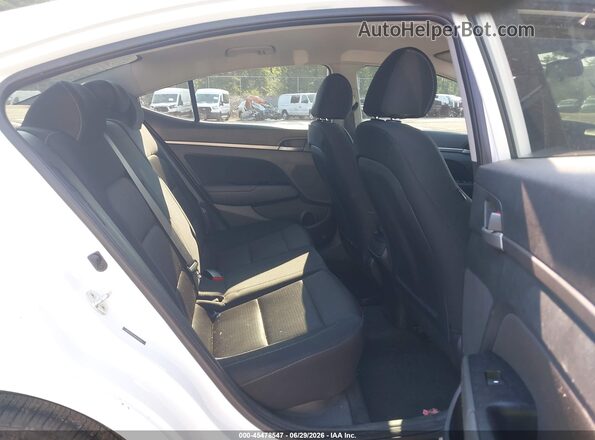 5NPD84LF0JH278015 2018 HYUNDAI ELANTRA White Widok naklejki z numerem VIN