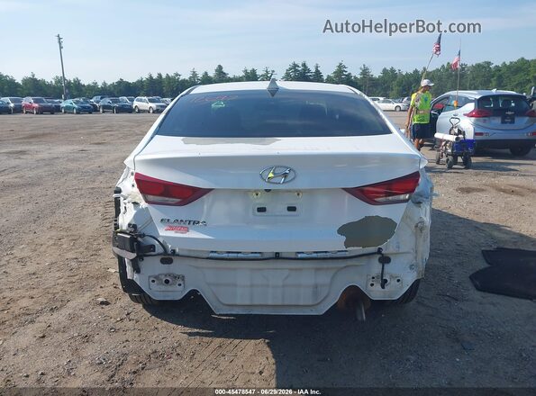 5NPD84LF0JH278015 2018 HYUNDAI ELANTRA White 