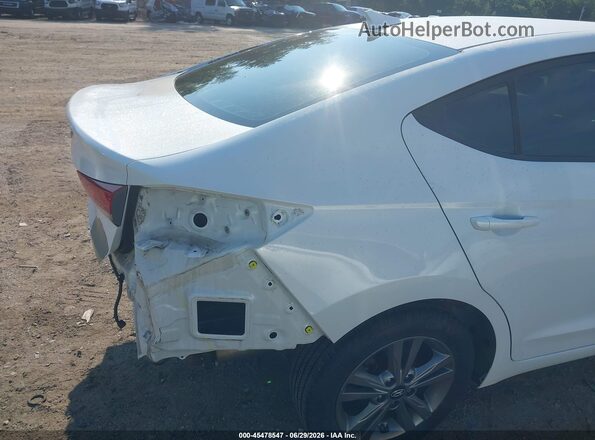 5NPD84LF0JH278015 2018 HYUNDAI ELANTRA White 