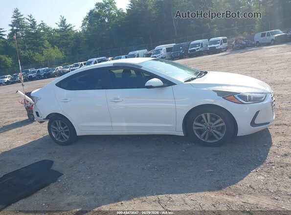 5NPD84LF0JH278015 2018 HYUNDAI ELANTRA White Widok wnętrza 360 stopni