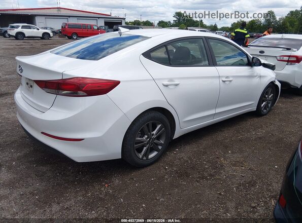 5NPD84LF0JH285739 2018 HYUNDAI ELANTRA White Հետևի աջ