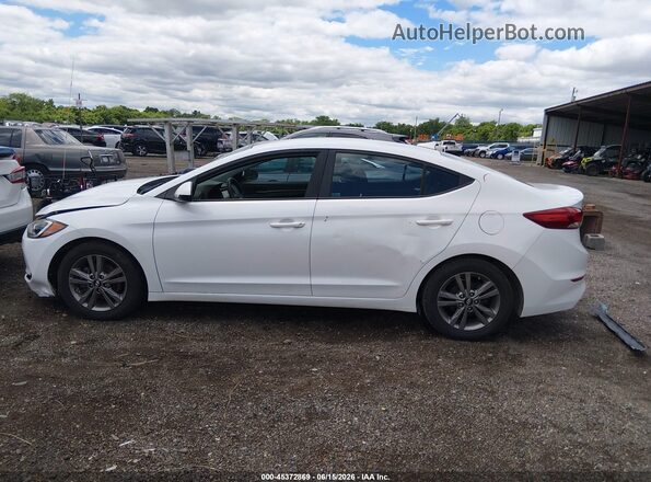 5NPD84LF0JH285739 2018 HYUNDAI ELANTRA White Սալոնի 360 աստիճան տեսք