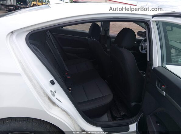 5NPD84LF0JH285739 2018 HYUNDAI ELANTRA White VIN կոդի պիտակի տեսք