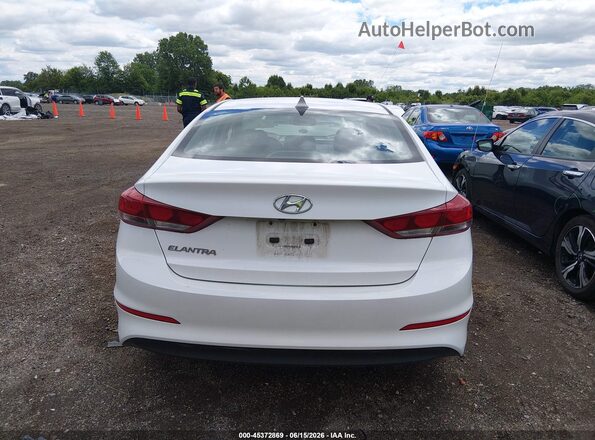 5NPD84LF0JH285739 2018 HYUNDAI ELANTRA White 
