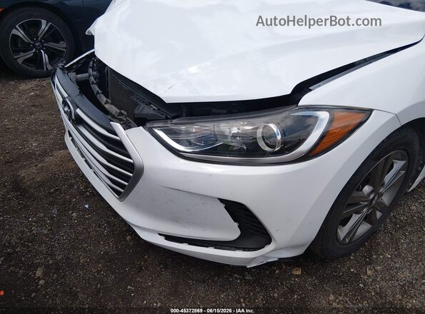 5NPD84LF0JH285739 2018 HYUNDAI ELANTRA White 