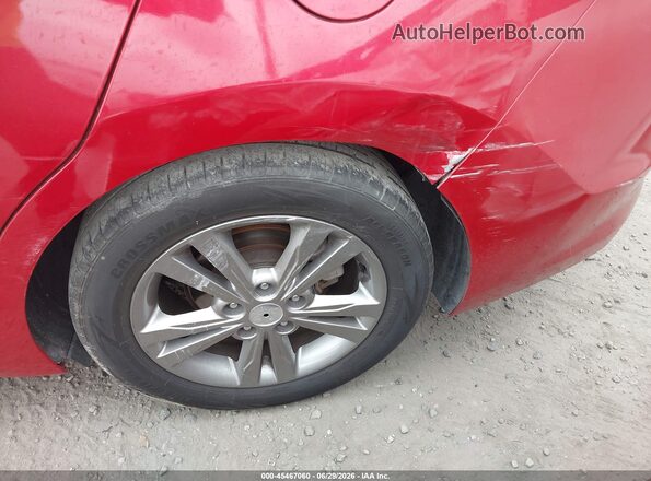 5NPD84LF0JH294652 2018 HYUNDAI ELANTRA Red Vista frontal