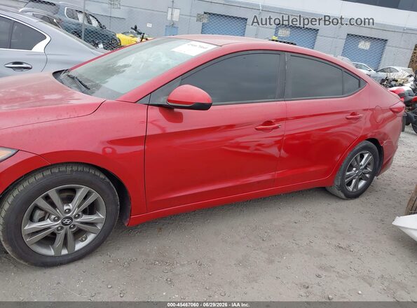 5NPD84LF0JH294652 2018 HYUNDAI ELANTRA Red Vista interior de 360 grados