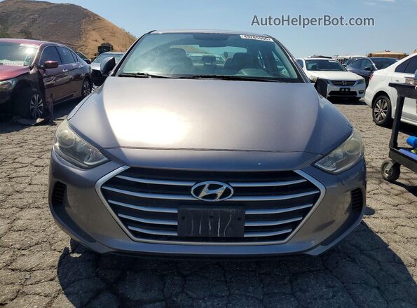 5NPD84LF0JH296126 2018 HYUNDAI ELANTRA Silver 