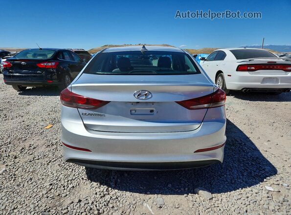 5NPD84LF0JH310896 2018 HYUNDAI ELANTRA Silver უკანა ხედი