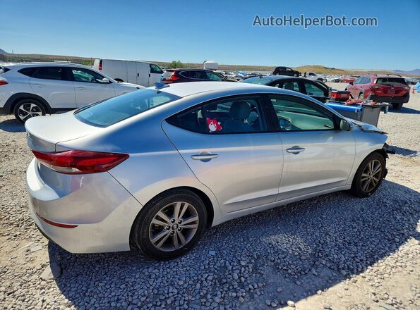 5NPD84LF0JH310896 2018 HYUNDAI ELANTRA Silver უკანა მარჯვენა