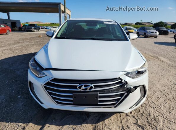 5NPD84LF0JH321364 2018 HYUNDAI ELANTRA White 