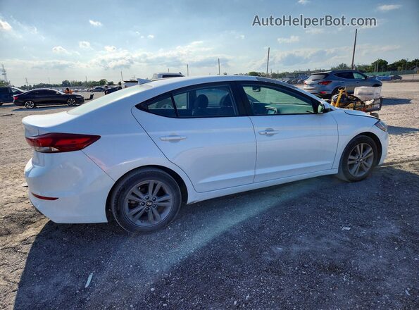 5NPD84LF0JH321364 2018 HYUNDAI ELANTRA White 