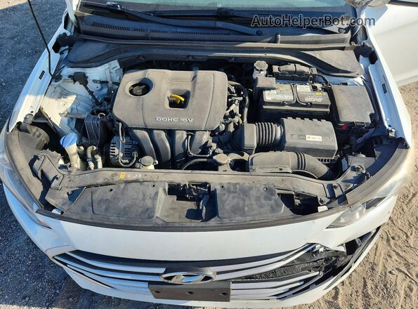 5NPD84LF0JH321364 2018 HYUNDAI ELANTRA White 