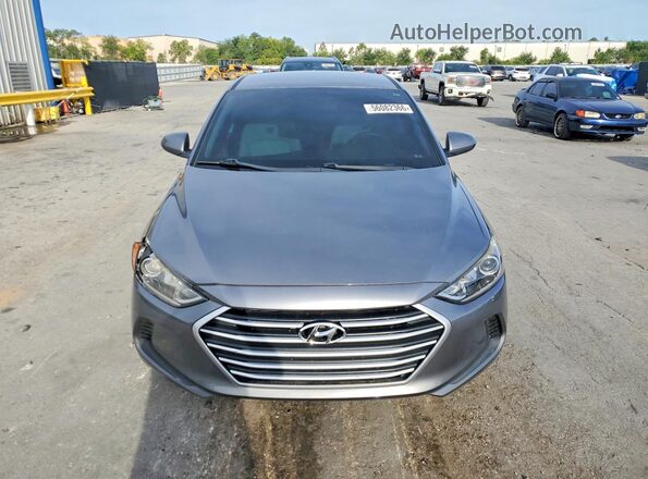 5NPD84LF0JH322949 2018 HYUNDAI ELANTRA Серый Вид спереди