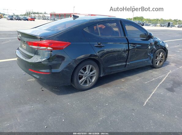 5NPD84LF0JH332767 2018 HYUNDAI ELANTRA Черный Задняя правая четверть