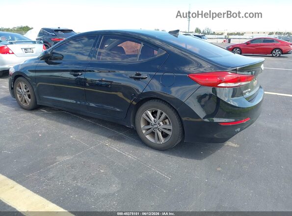 5NPD84LF0JH332767 2018 HYUNDAI ELANTRA Черный Задняя левая четверть