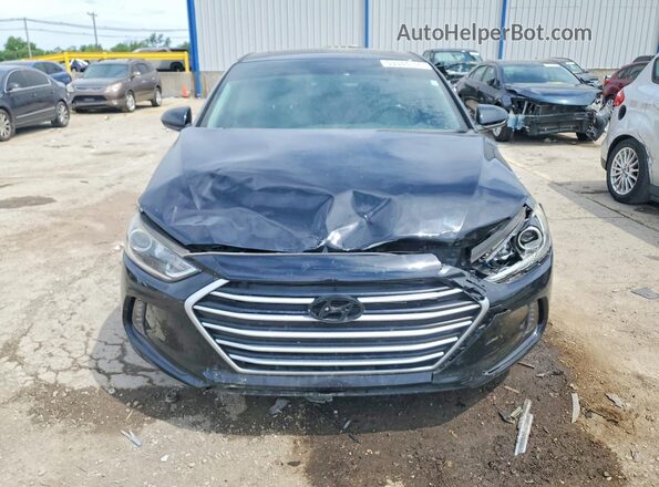 5NPD84LF0JH349701 2018 HYUNDAI ELANTRA Black 