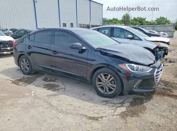 5NPD84LF0JH349701 2018 HYUNDAI ELANTRA Black 