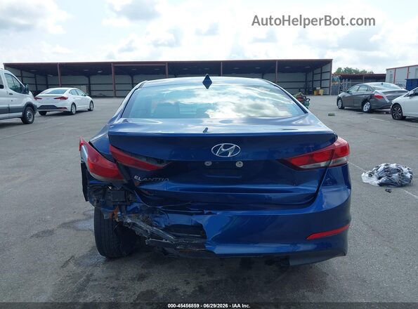 5NPD84LF0JH352792 2018 HYUNDAI ELANTRA Blue 
