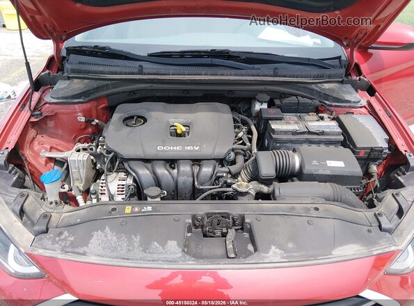 5NPD84LF0JH356311 2018 HYUNDAI ELANTRA Красный 