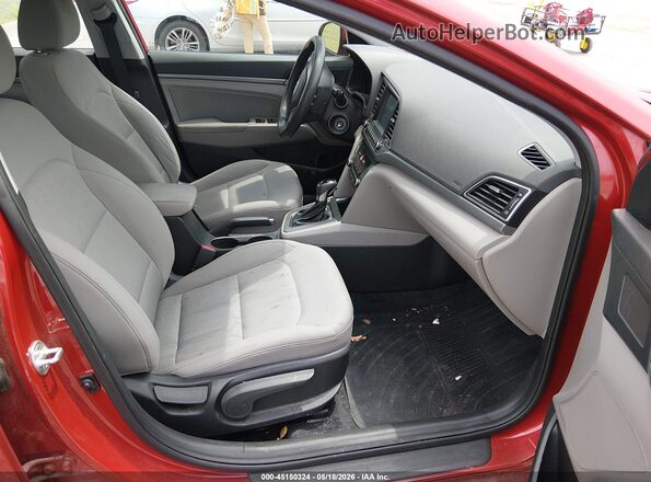 5NPD84LF0JH356311 2018 HYUNDAI ELANTRA Красный 