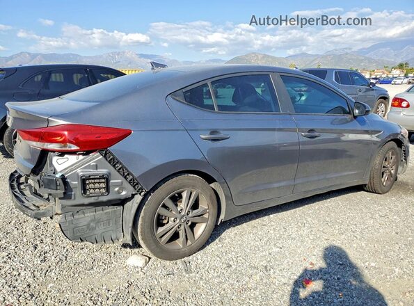5NPD84LF0JH357927 2018 HYUNDAI ELANTRA Charcoal 