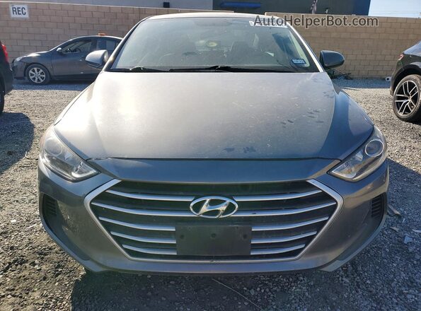 5NPD84LF0JH357927 2018 HYUNDAI ELANTRA Charcoal 