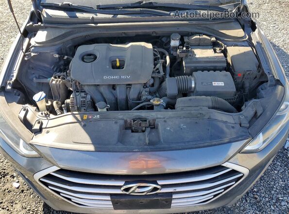 5NPD84LF0JH357927 2018 HYUNDAI ELANTRA Charcoal 