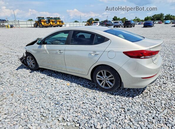 5NPD84LF0JH361508 2018 HYUNDAI ELANTRA Бежевый Задняя левая четверть