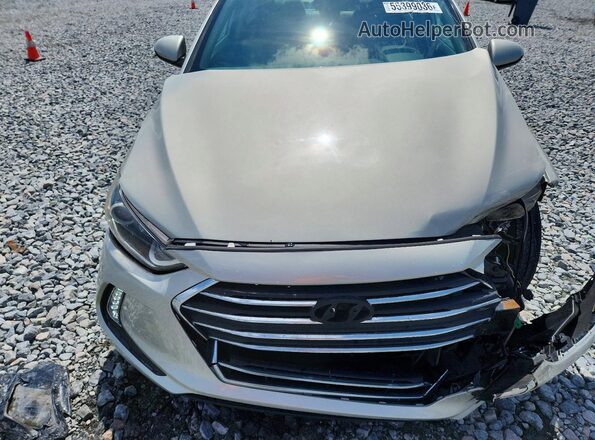 5NPD84LF0JH361508 2018 HYUNDAI ELANTRA Бежевый Вид задней части салона